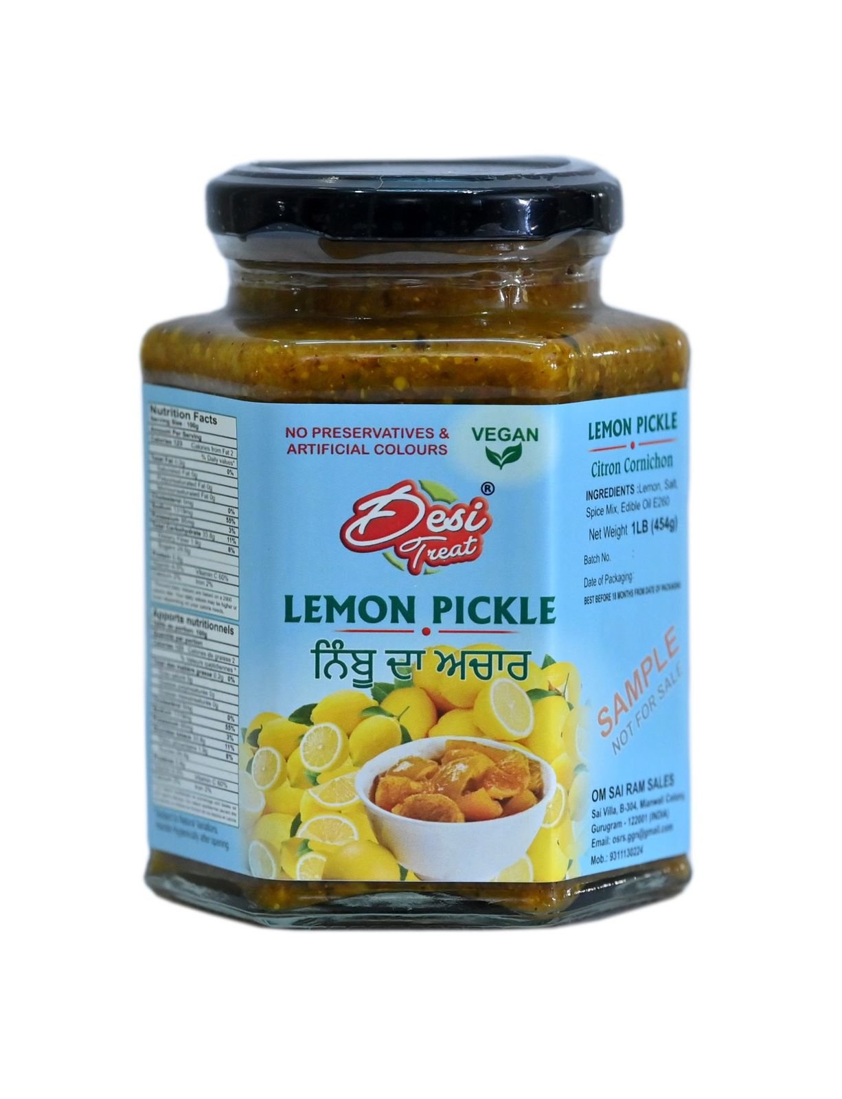 Lemon Pickle (Home Style) - Image 2