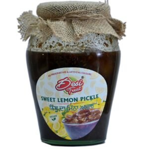 Sweet Lemon Pickle (Home Style)